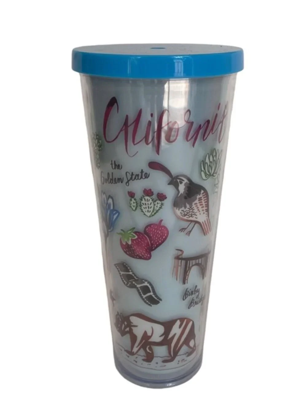 Starbucks California Tumbler Cup - No Straw- 24Oz